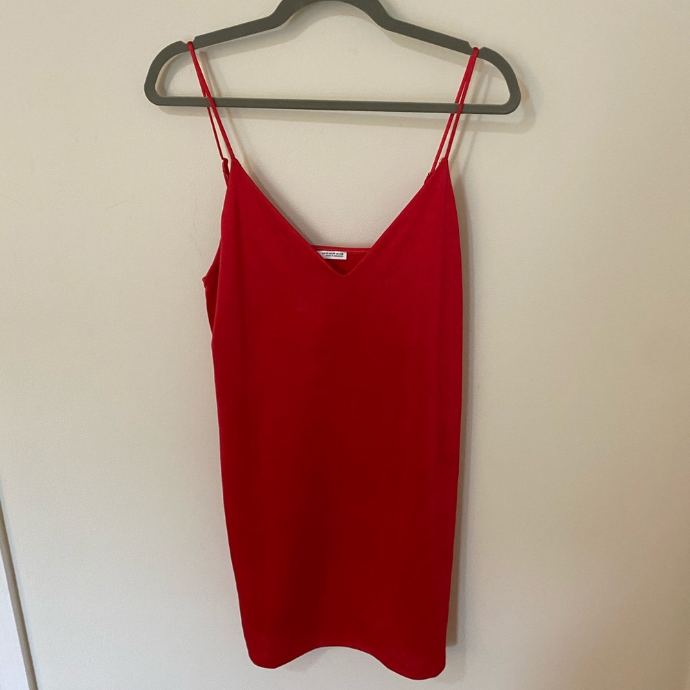Red dress